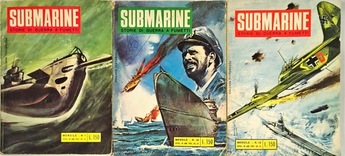 Lotto fumetti submarine - lotto,