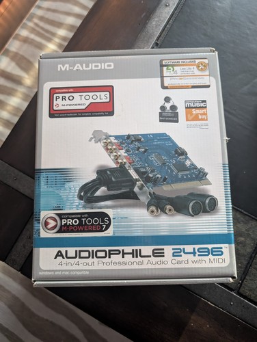 Audio audiophile 96 pci - audiophile, 24/96