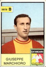 figurina NEW CALCIATORI MIRA 1965-66 - GIUSEPPE MARCHIORO CATANZARO