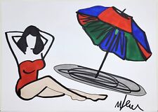 MARCO LODOLA pennarello su cartoncino cm.30x42 OPERA UNICA provenienza artista