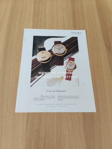 1992 chaumet collezione - chaumet,