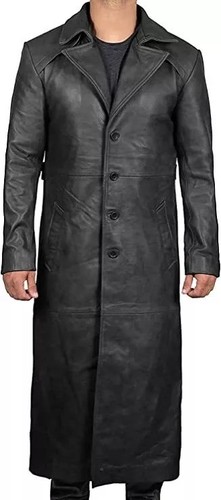 Trench cappotto lungo uomo