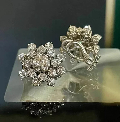 Orecchini vintage fiori