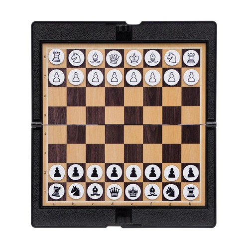 Scacchiera pieghevole mini set - pieghevole,