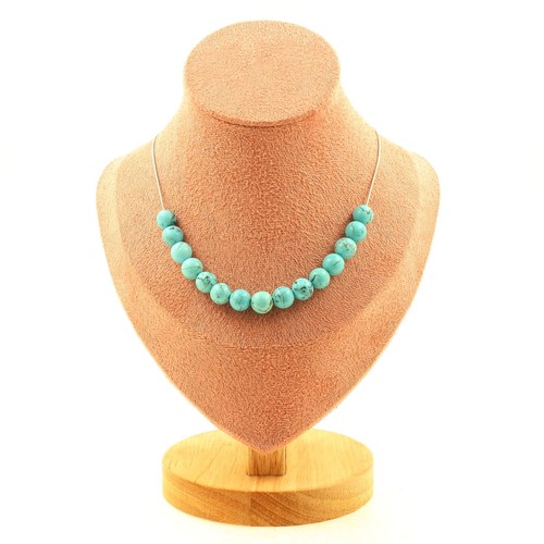 Collana perle howlite - collana, 15