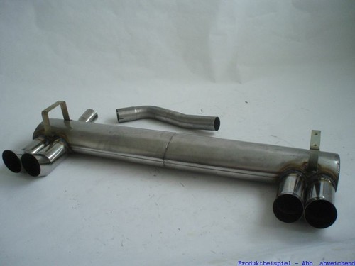 Scarico sportivo duplex fms - scarico,