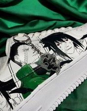Nike Air Force 1 Naruto Custom Sneaker Schuh Shoes