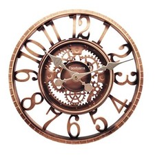 Taodyans Orologio da parete da esterno da 30 cm, impermeabile, al quarzo, (B9C)