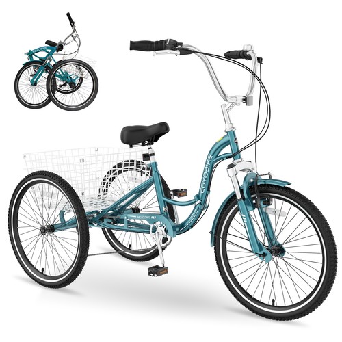 Triciclo pieghevole adulti - pieghevole,