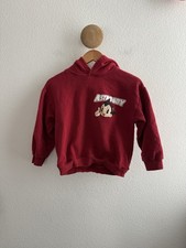 Felpa con cappuccio rossa Zara bambino Astro ragazzo taglia 4-5 anni