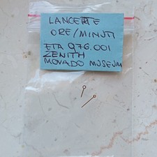 Zenith / Movado Museum, Eta 976.001, 58.0010.061 St.Steel/Gold Lady Vintage USED