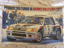 Tamiya 1/24 – Peugeot 205 Turbo 16 Works Rally Car (Sports Car Series No. 54),