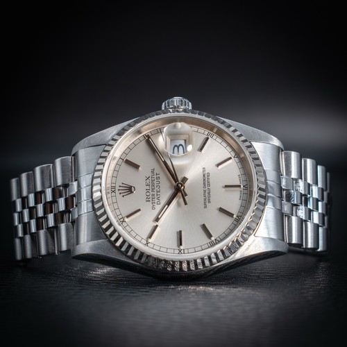 Rolex datejust mm white - ,