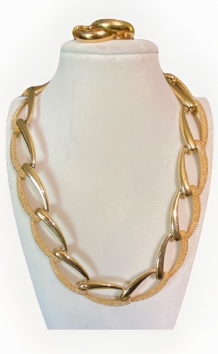 Collana orecchini cerchio - collana,