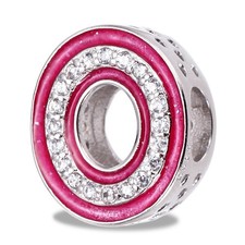 Charm lettera per - lettera, bracciali