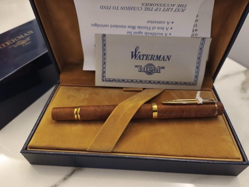 Waterman man 100 light - light, briar