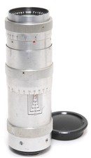 Zeiss Jena per Leica M39 Triotar 4/135 mm obiettivo T rosso accoppiato attacco a vite Leica