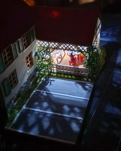 Trattoria con gazebo scala - trattoria,