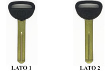 Chiave grezza Silca GT2P  per