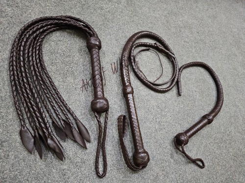 Set frusta pelle mucca - set,
