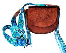 Mexican Genuine Tooled Leather