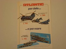 advertising Pubblicità 1975 ATLANTIC AEREI E NAVI