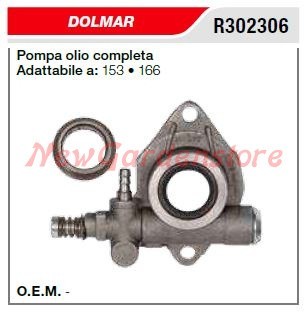 Pompa olio dolmar motosega - dolmar,