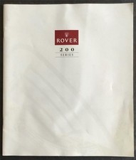 Brochure vendita auto ROVER 200 SERIE LF per 1993 #4305 220 GTi 16v TWIN CAM