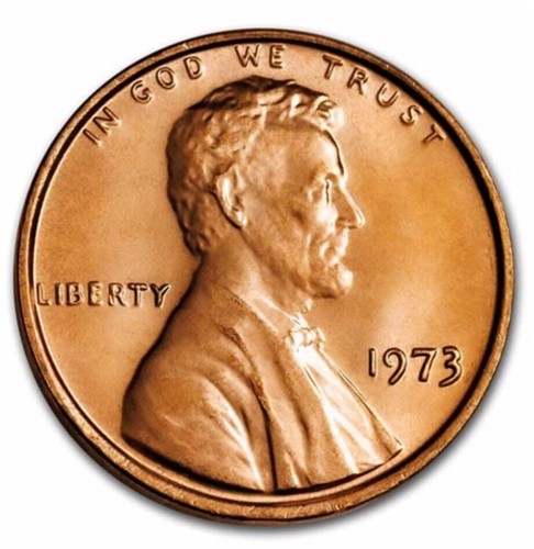 1973 lincoln memorial cent - 1973,