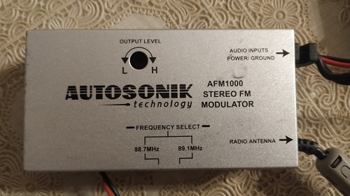 Autosonik afm1000 modulatore - afm1000,