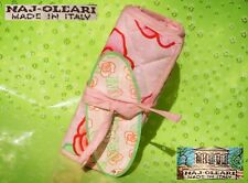 💍 NAJ OLEARI VINTAGE 1990 Astuccio Portagioie viaggio vacanze cotone stoffa 🌸