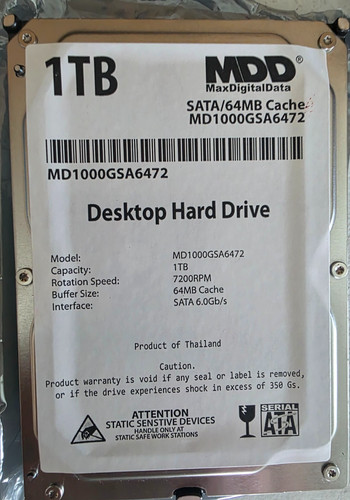 Mdd 1tb 64mb cache sata - 1tb,