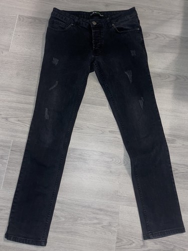 Jeans uomo merish nero taglia - jeans,