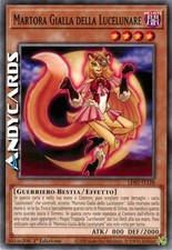 MARTORA GIALLA DELLA LUCELUNARE • Comune • LDS2 IT128 • 1Ed • Yugioh!