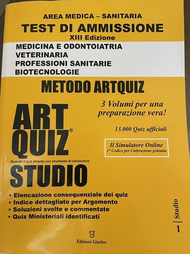 Test ammissione xiii art - di,