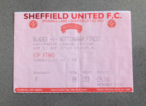 Sheffield united nottingham - sheffield,