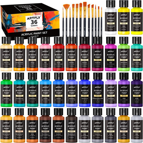 Set colori acrilici - set, acrilici,