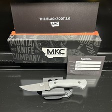 RARO - Montana Knife Company Blackfoot 2.0 con manico grigio