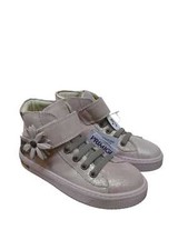 Sneakers PRIMIGI scarpa da bambina a colletto rialzato in camoscio brinato carne