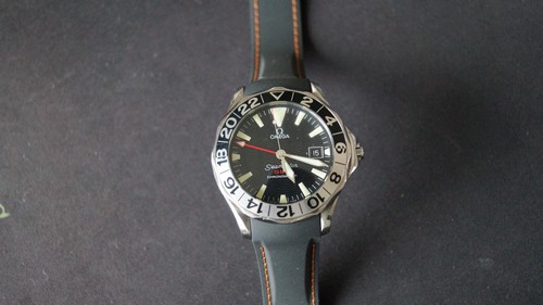 Omega seamaster 300 gmt - omega, 50th