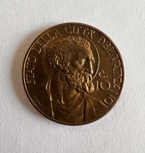 Vaticano cent 1941 pio - 10,