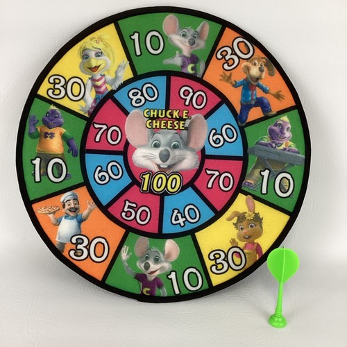 Chuck cheese dartboard gioco - chuck,