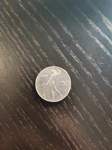 Italia lire 1976 acciaio - lire, 1976,