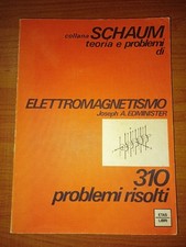Edminister, Elettromagnetismo: 310 problemi risolti (Schaum N. 48), Etas 1981