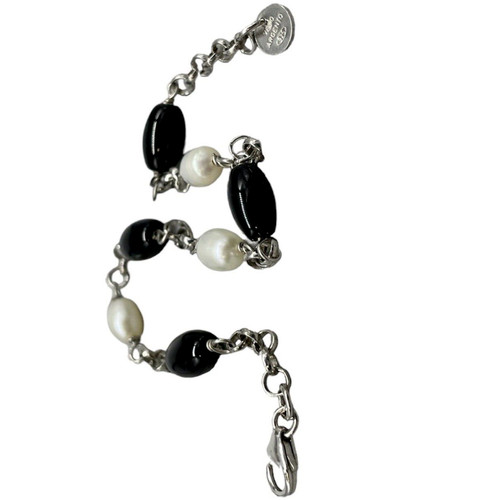 Bracciale perle pietre - di,