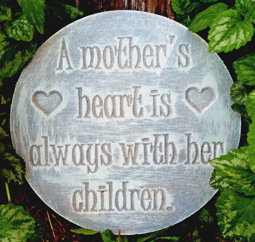 Stampo per placca cuore mamma