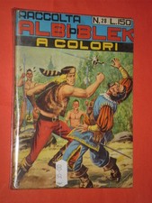 RACCOLTA COLORI LIBRETTO GRANDE BLEK N° 28-completo locandina super boy DARDO -b