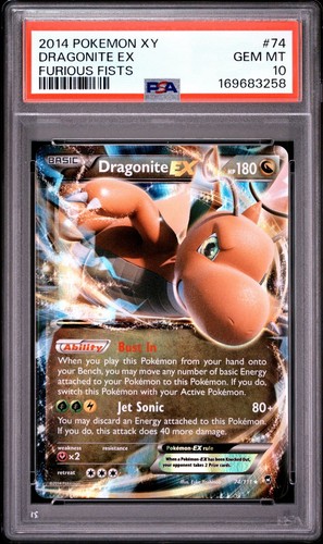 Nuovo cert psa 10 dragonite - nuovo,