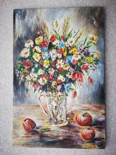 Natura morta con fiori - morta, e