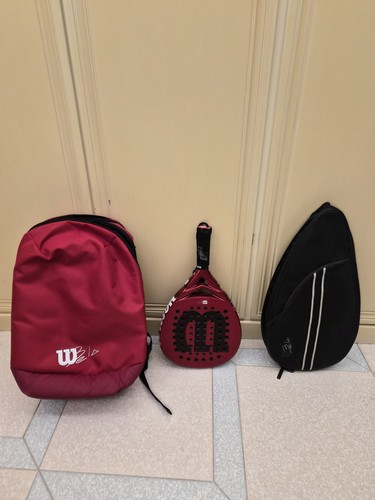 Racchetta padel zaino e - padel,